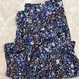 Lululemon floral groove high rise NULU pants